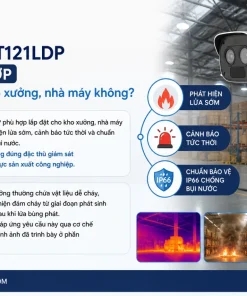 Camera FT121LDP có phù hợp lắp đặt cho kho xưởng, nhà máy
