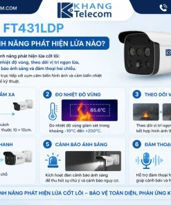 Camera FT431LDP Có Những Tính Năng Phát Hiện Lửa Nào