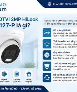 Camera HDTVI 2MP HiLook THC-T127-P