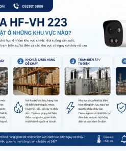Camera HF-VH 223 phù hợp lắp đặt ở những khu vực nào