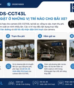 Camera iDS-CGT43L Phù Hợp Lắp Đặt Ở Những Vị Trí Nào Cho Bãi Xe