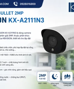 Camera IP Bullet 2MP KBVISION KX-A2111N3