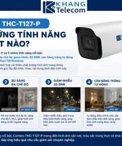 Camera THC-T127-P có những tính năng nổi bật nào