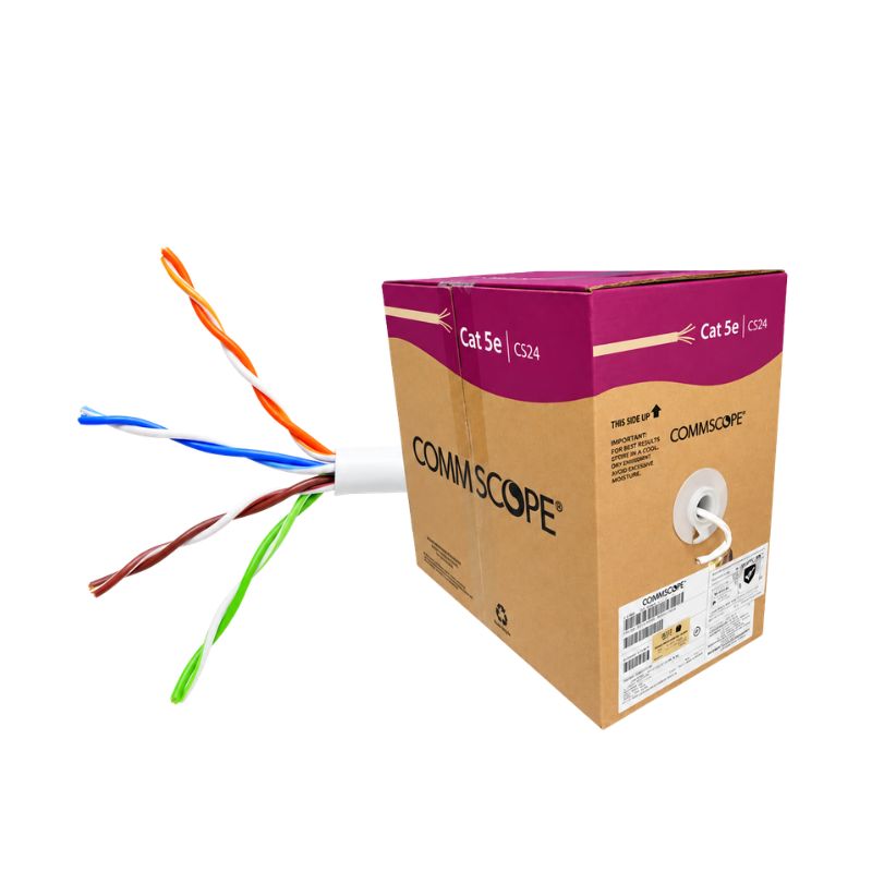 Cáp mạng CommScope CAT-5E UTP 6-219590-2: thông số, giá bán