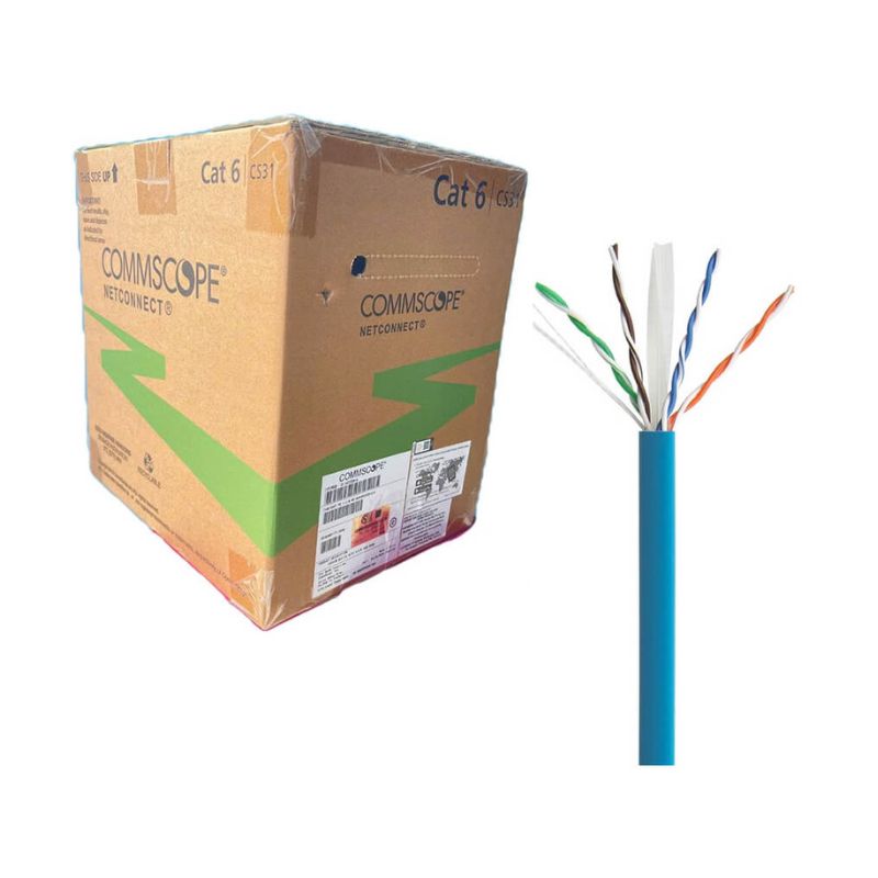 Cáp mạng COMMSCOPE CAT-6 UTP 1427254-6: Giá bán, Ứng dụng ở đâu