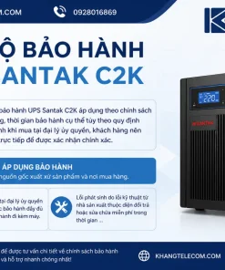 Chế độ bảo hành UPS Santak C2K