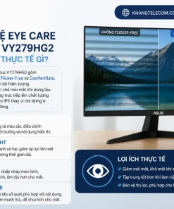 Công nghệ Eye Care trên Asus VY279HG2 có tác dụng thực tế gì