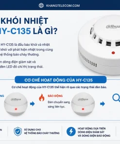 Đầu báo khói nhiệt Dahua HY-C135