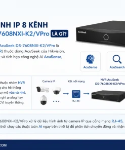Đầu ghi hình IP 8 kênh AcuSeek DS-7608NXI-K2/VPro