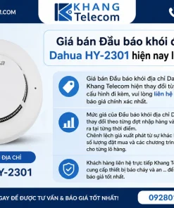 Giá bán Đầu báo khói địa chỉ Dahua HY-2301 hiện nay là bao nhiêu
