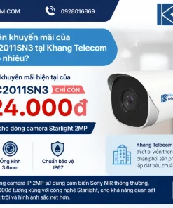 Giá bán khuyến mãi của KX-C2011SN3 tại Khang Telecom là bao nhiêu