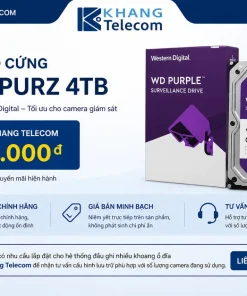 Giá bán ổ cứng WD43PURZ 4TB tại Khang Telecom là bao nhiêu