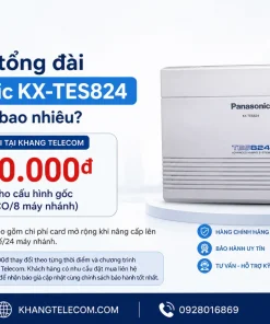 Giá bán tổng đài Panasonic KX-TES824 hiện nay là bao nhiêu