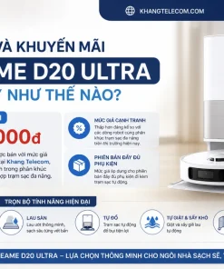 Giá Bán Và Khuyến Mãi Dreame D20 Ultra Hiện Nay