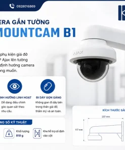 Giá đỡ camera gắn tường Ajax MountCam B1