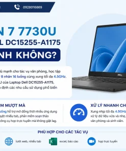 Hiệu năng CPU Ryzen 7 7730U trên Dell DC15255-A1175 có mạnh