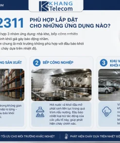 HY-2311 phù hợp lắp đặt cho những ứng dụng nào