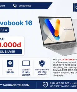 Laptop Asus Vivobook 16 X1607CA-MB387W có giá bao nhiêu
