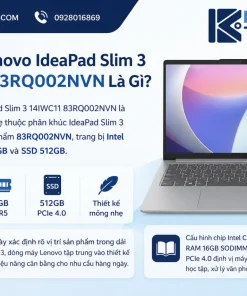 Laptop Lenovo IdeaPad Slim 3 14IWC11 83RQ002NVN
