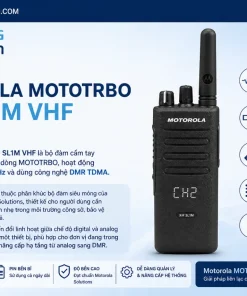 Máy bộ đàm Motorola MOTOTRBO XiR SL1M VHF
