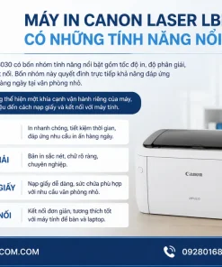 Máy in Canon Laser LBP6030 có những tính năng nổi bật nào