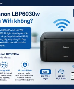 Máy in Canon LBP6030w có kết nối Wifi