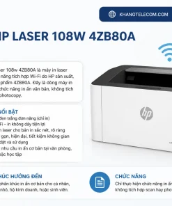 Máy in HP Laser 108W 4ZB80A