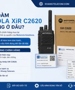 Mua bộ đàm Motorola XiR C2620 chính hãng ở đâu