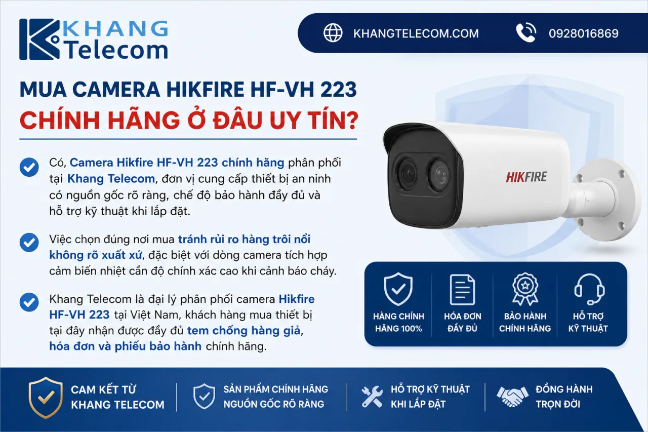 Mua Camera Hikfire HF-VH 223 chính hãng ở đâu uy tín Mua Camera Hikfire HF-VH 223 chính hãng ở đâu uy tín