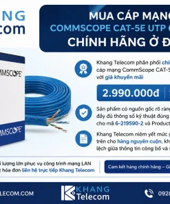 Mua cáp mạng CommScope CAT-5E UTP 6-219590-2 chính hãng ở đâu