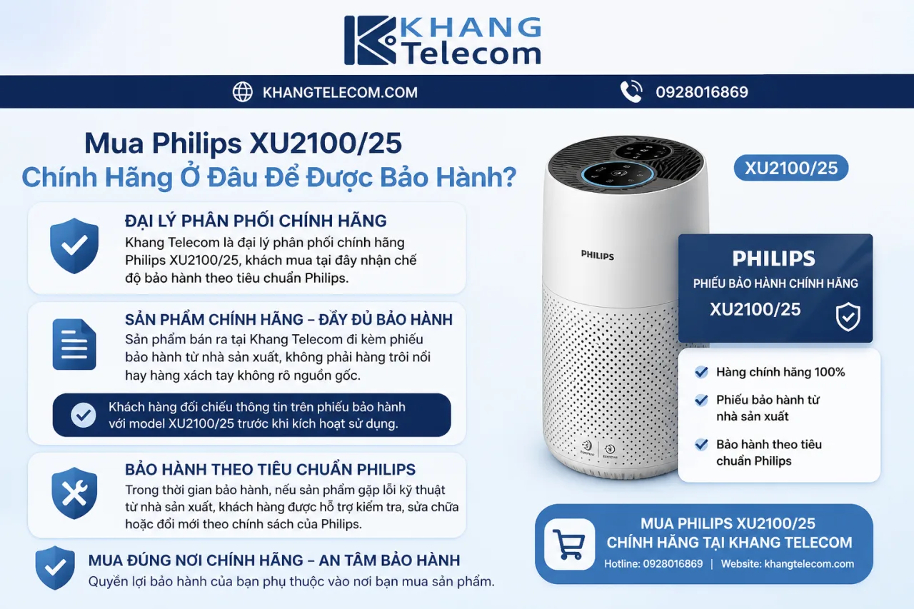Mua Philips XU2100/25 Chính Hãng Ở Đâu Để Được Bảo Hành Mua Philips XU2100/25 Chính Hãng Ở Đâu Để Được Bảo Hành