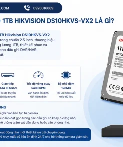 Ổ cứng HDD 1TB Hikvision DS10HKVS-VX2