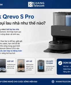 Roborock Qrevo S Pro là robot hút bụi lau nhà