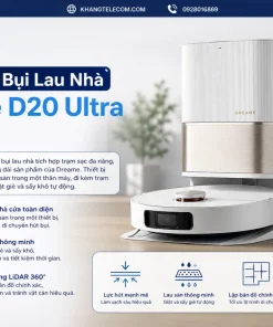 Robot Hút Bụi Lau Nhà Dreame D20 Ultra