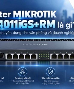 Router MIKROTIK RB4011iGS+RM là gì?