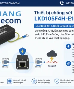 Thiết bị chống sét lan truyền LKD105F4H-E1000