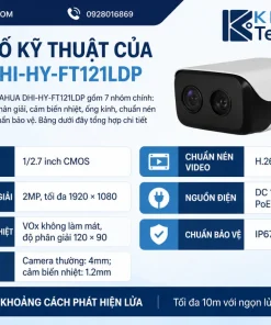 Thông số kỹ thuật của DAHUA DHI-HY-FT121LDP gồm những gì
