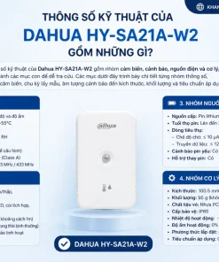 Thông số kỹ thuật của Dahua HY-SA21A-W2 gồm những gì
