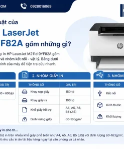 Thông số kỹ thuật của máy in HP LaserJet M211d 9YF82A gồm những gì