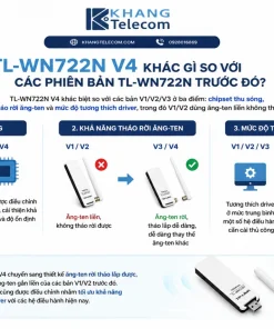 TL-WN722N V4 khác gì so với các phiên bản TL-WN722N trước đó