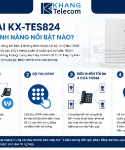 Tổng đài KX-TES824 có những tính năng nổi bật nào