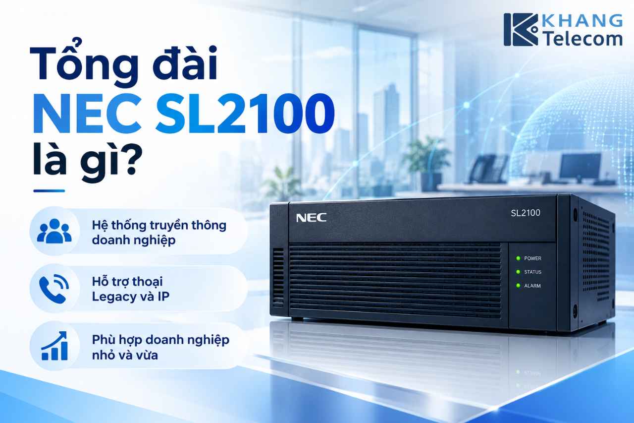 Tổng đài NEC SL2100 là gì?