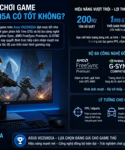 Trải nghiệm chơi game trên VG259Q5A