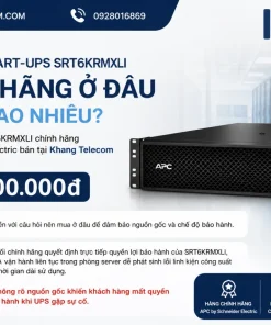 Mua APC Smart-UPS SRT6KRMXLI chính hãng ở đâu và giá bao nhiêu