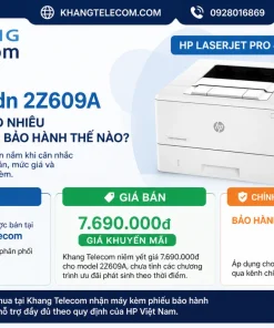 Mua máy in HP 4003dn 2Z609A ở đâu, giá bao nhiêu và chính sách bảo hành thế nào
