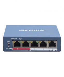 Switch PoE 4 cổng Hikvision DS-3E1105P-EI cho hệ camera IP